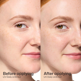 Étiquette de la crème solaire EltaMD UV Daily avec SPF 40