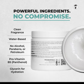 Étiquette du gel coiffant Gentlemen Republic 16oz