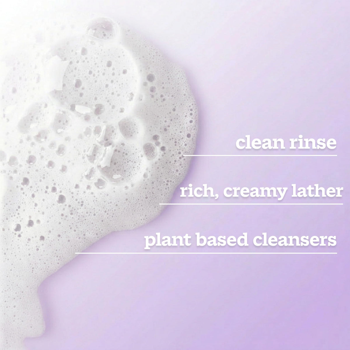 Étiquette du gel douche Ivory 1L avec ingrédients