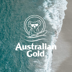 Étiquette du Spray Gel Solaire Australian Gold