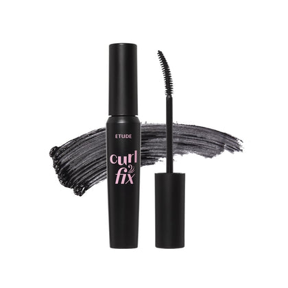 ETUDE Curl Fix Mascara vue de face avec brosse carrée