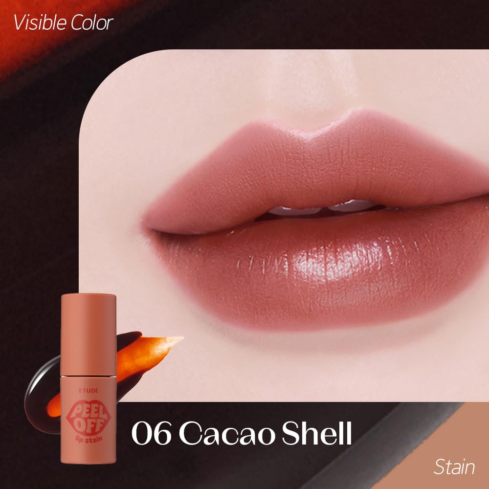 ETUDE Dear Darling Lip Stain Cacao Shell tube with cap
