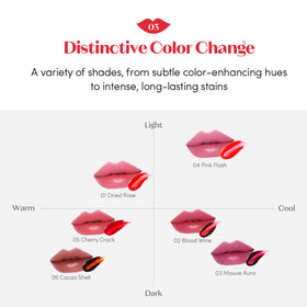 ETUDE Dear Darling Lip Stain Dried Rose en gros plan