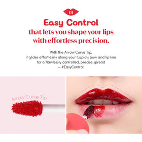 ETUDE Dear Darling Lip Stain Dried Rose texture gel
