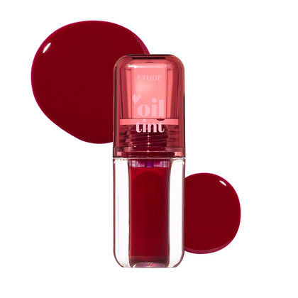 ETUDE Dear Darling Oil Tint #2 Plum Berry devant, flacon de 41g