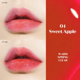 ETUDE Dear Darling Oil Tint #4 Sweet Apple texture huileuse