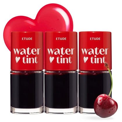 ETUDE Dear Darling Water Tint 3 SET vue de face avec teintes vibrantes