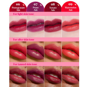 ETUDE Dear Darling Water Tint Teinte Pastèque application sur lèvres