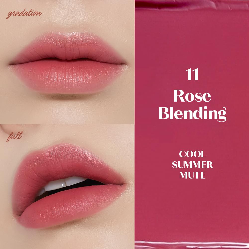 ETUDE Fixing Tint #11 Rose Blending 4g texture sur les lèvres
