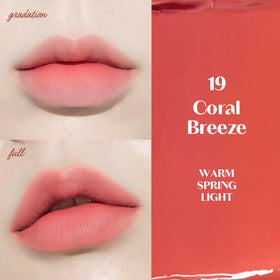 ETUDE Fixing Tint #19 Coral Breeze application sur main
