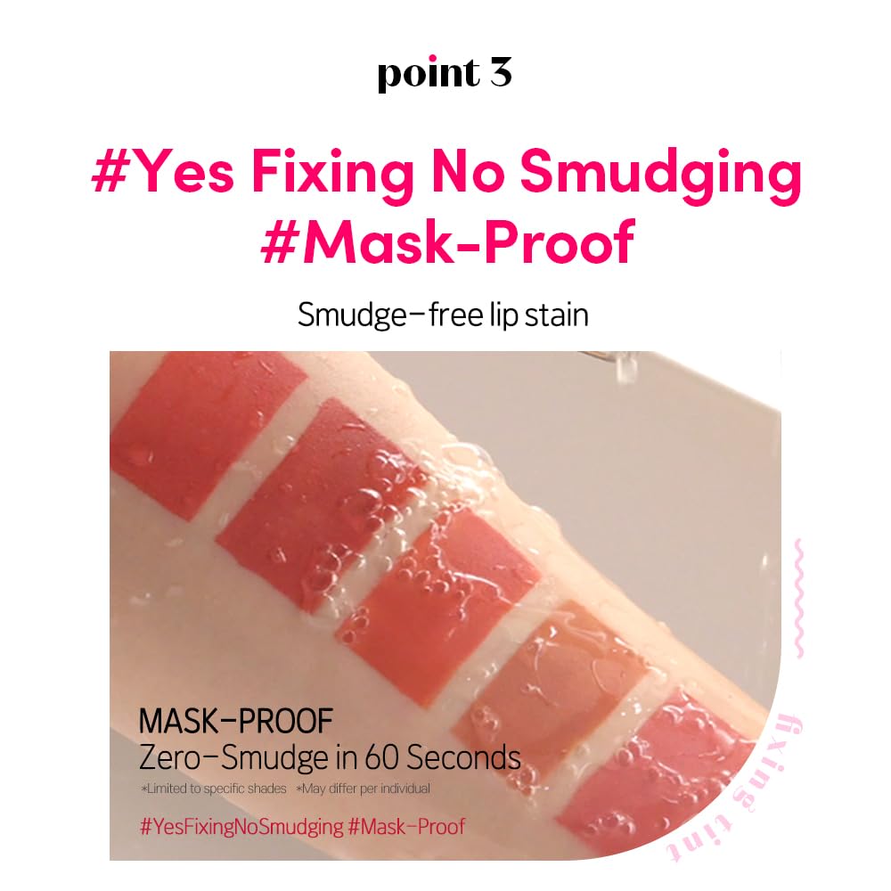 ETUDE Fixing Tint #19 Coral Breeze couleur sur peau