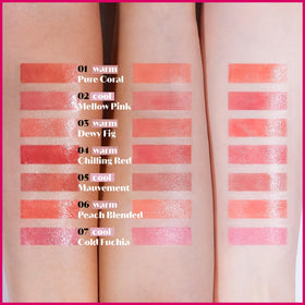 ETUDE Glow Fixing Tint #4 Chilling Red texture swatch