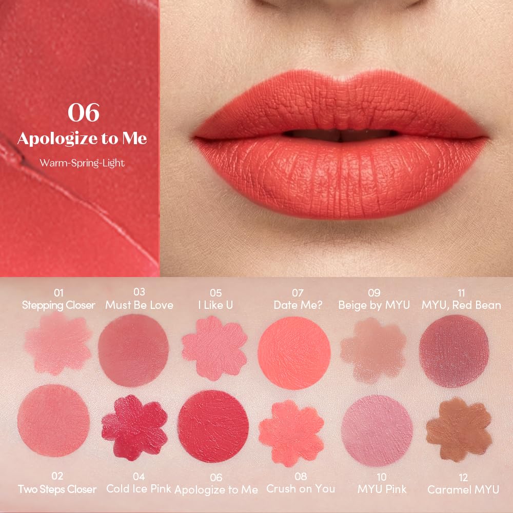 ETUDE Soft Fixing Lip Tint Apologize to Me couleur sur lèvres