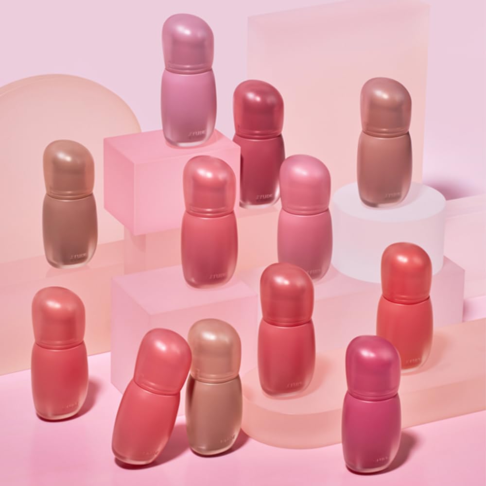 ETUDE Soft Fixing Lip Tint avec autres produits de maquillage