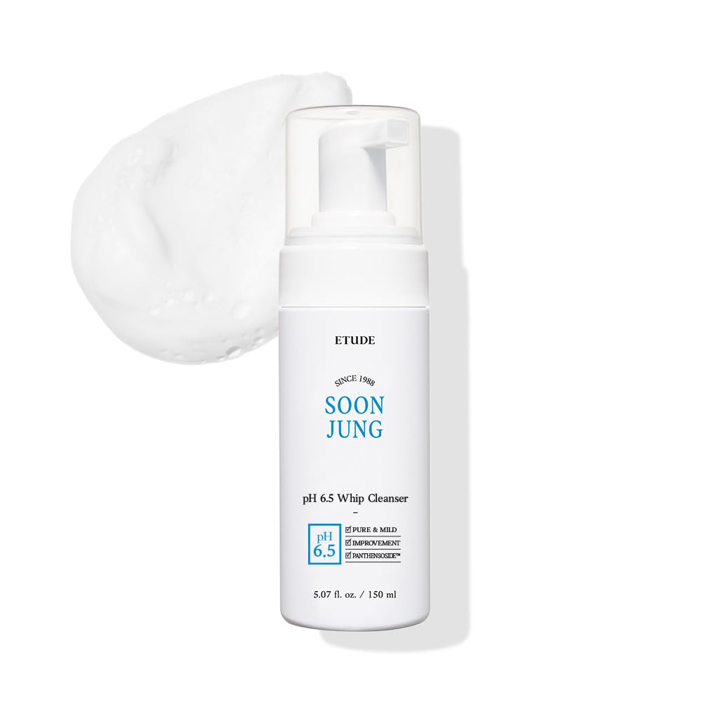 ETUDE SoonJung pH 6.5 Whip Cleanser 222g vue avant