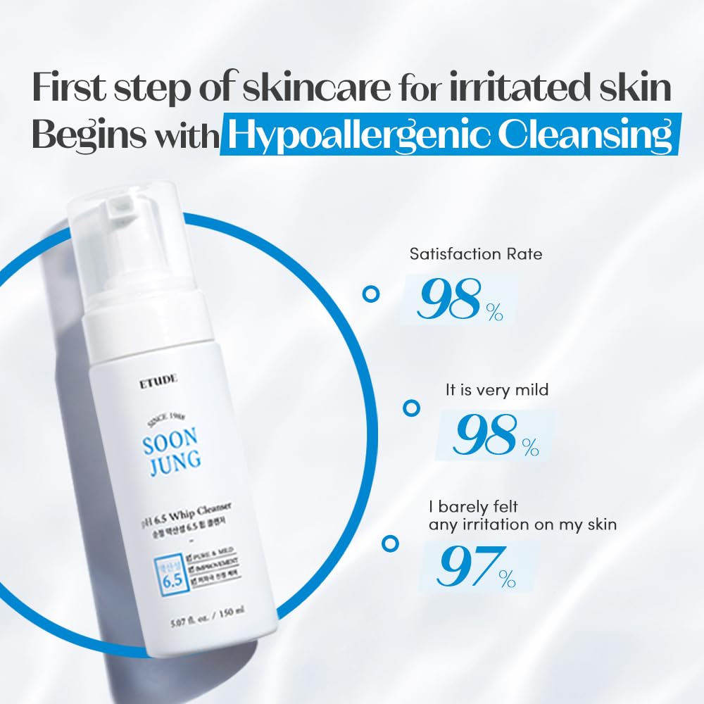 ETUDE SoonJung pH 6.5 Whip Cleanser emballage