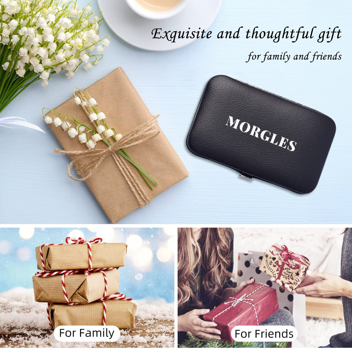 Étui compact MORGLES pour kit de pinceaux