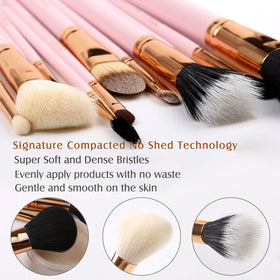 Étui de rangement compact pour pinceaux de maquillage Z'OREYA