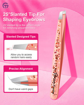 Etui en cuir de la pince à épiler GlamTweeler