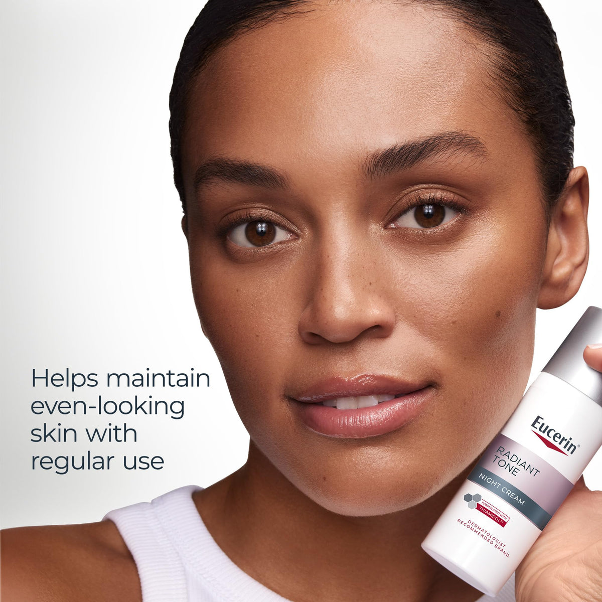 Eucerin Crème de Nuit en gros plan sur le pot