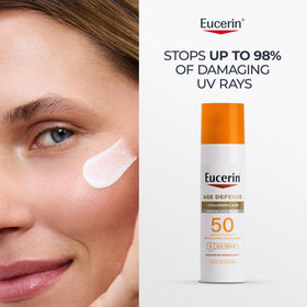 Eucerin Crème Solaire Visage SPF 50 en extérieur
