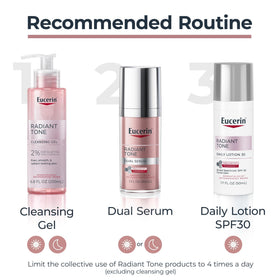 Eucerin Gel Nettoyant Visage Radiant Tone 200ml près de produits de soins de la peau