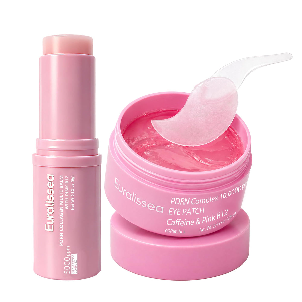 Euralissea Baume Multi Collagène PDRN Stick rose avant