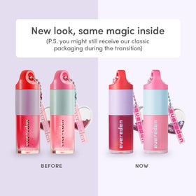 Evereden Huile à Lèvres Teintée pour Enfants Sakura avec porte-clés pailleté