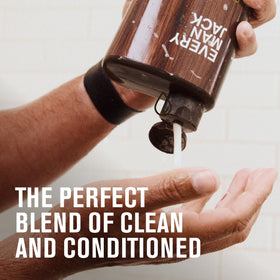Every Man Jack Shampoo 2-en-1 Cèdre Sauge Rouge 770g avec mousse