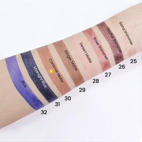 evpct Crayon Ombre à Paupières Crème Mat Caramel couleurs variées