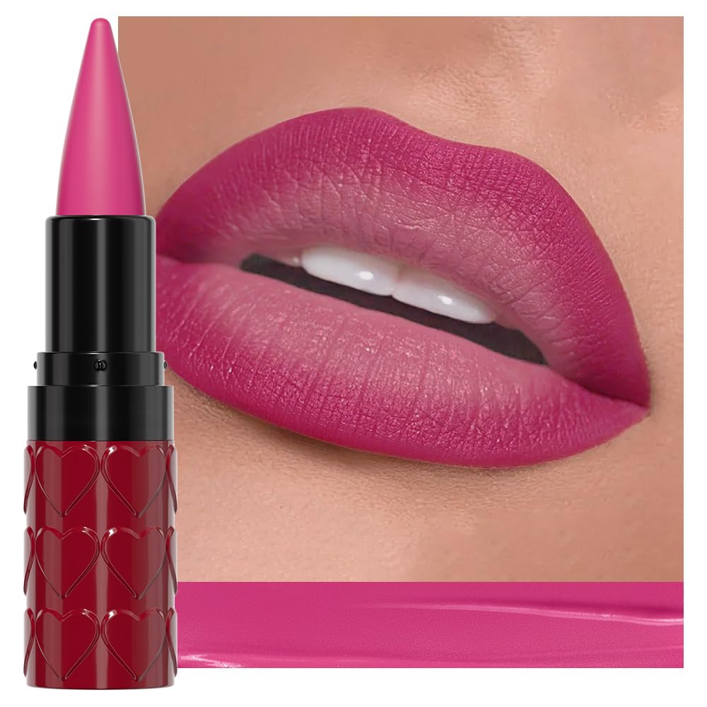 evpct Rouge à Lèvres Mat Gradient Rose Foncé vue de face