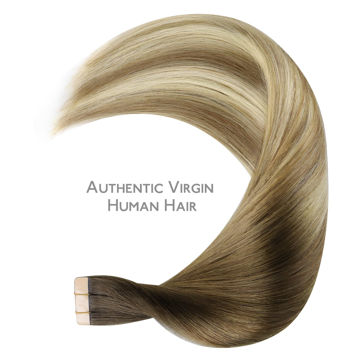 Exemple d'application des extensions de cheveux Wennalife