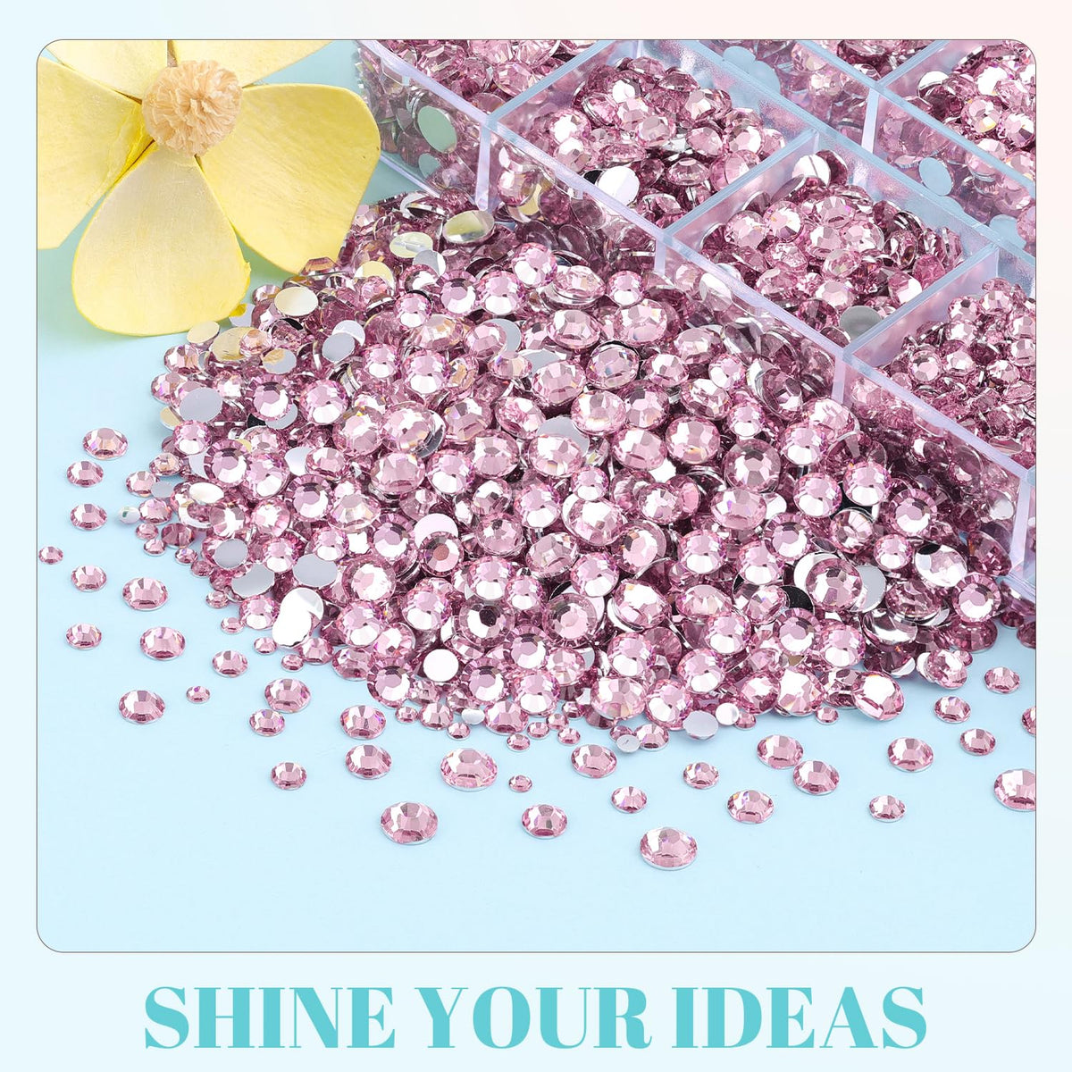 Exemple de création DIY avec des rhinestones TINKRSTUFF