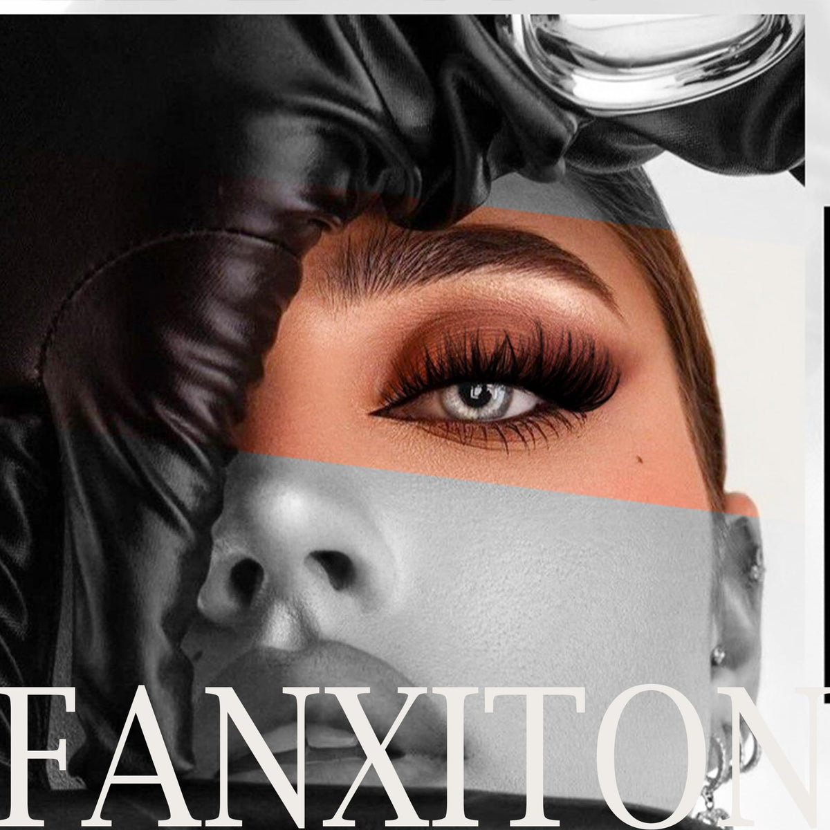Exemple de look naturel avec les cils FANXITON