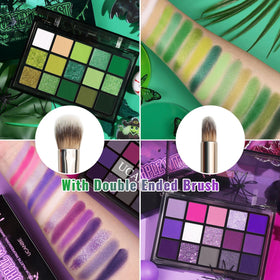 Exemple de maquillage réalisé avec la palette UCANBE