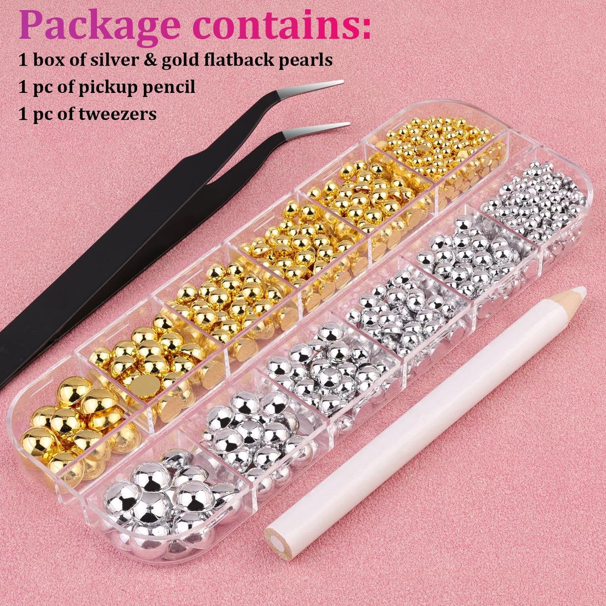 Exemple de projet DIY avec perles à ongles