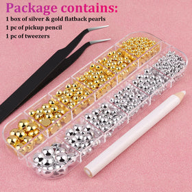 Exemple de projet DIY avec perles à ongles