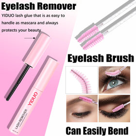 Exemple de style de cils avec le kit YIDUO