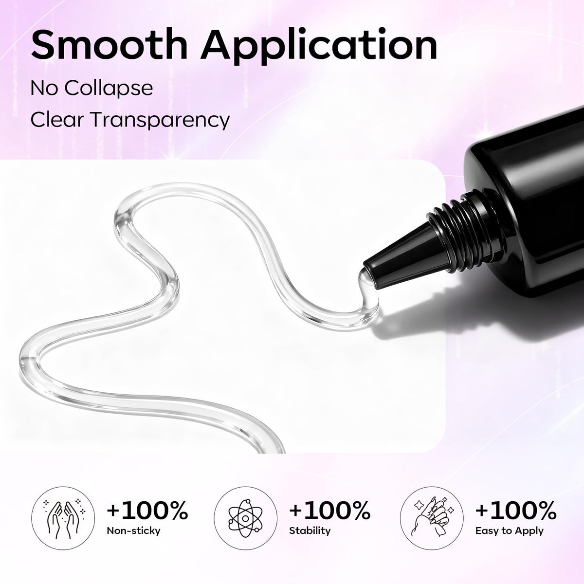 Exemples de designs d'ongles réalisés avec le gel