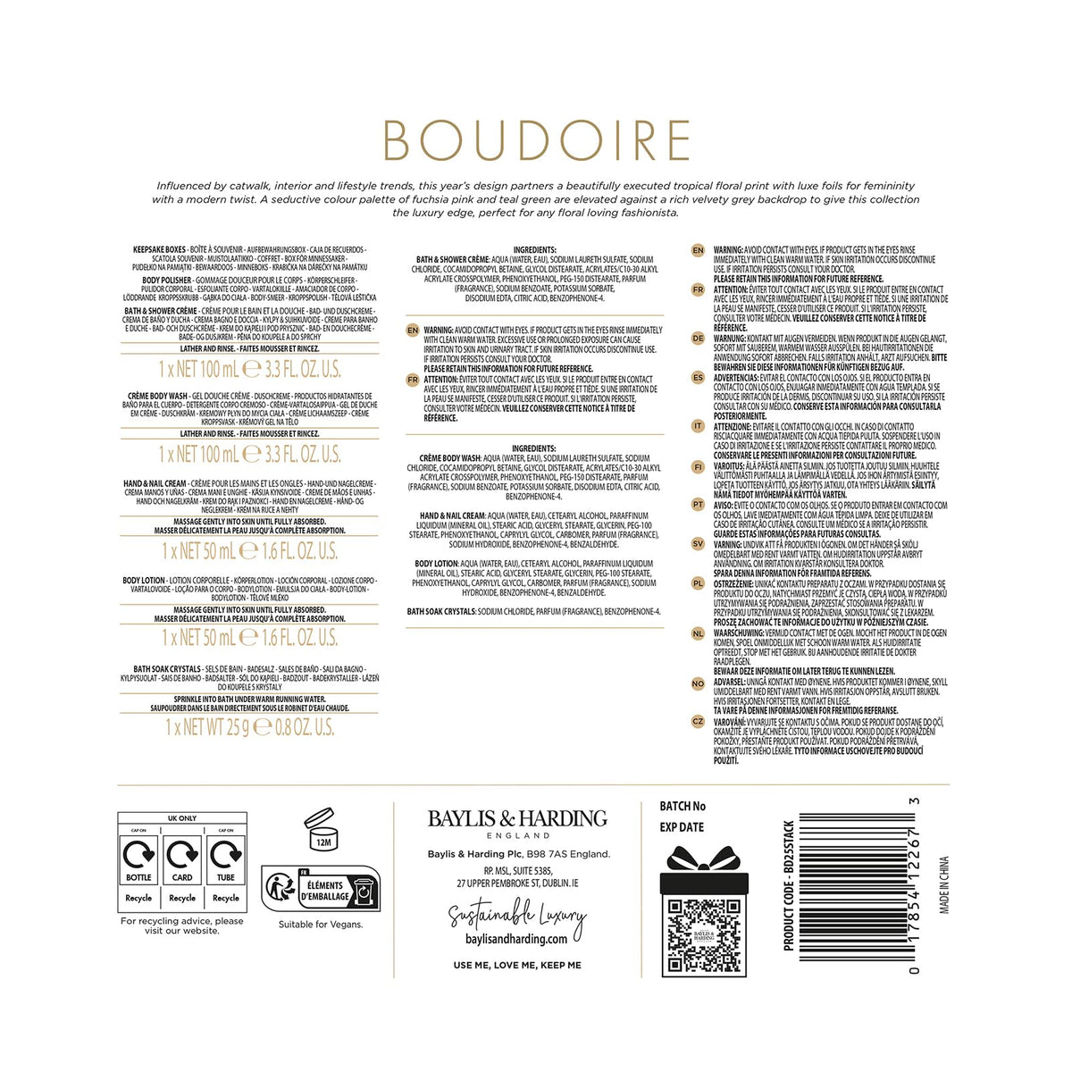 Exfoliant corporel de Baylis & Harding