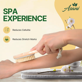 Exfoliateur facial Asani en gros plan