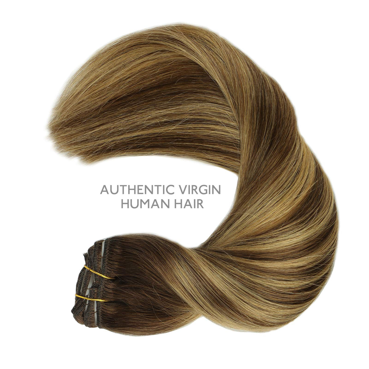 Extension de cheveux Wennalife installée sur un modèle