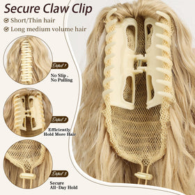 Extension de queue de cheval ORSUNCER en fibres synthétiques