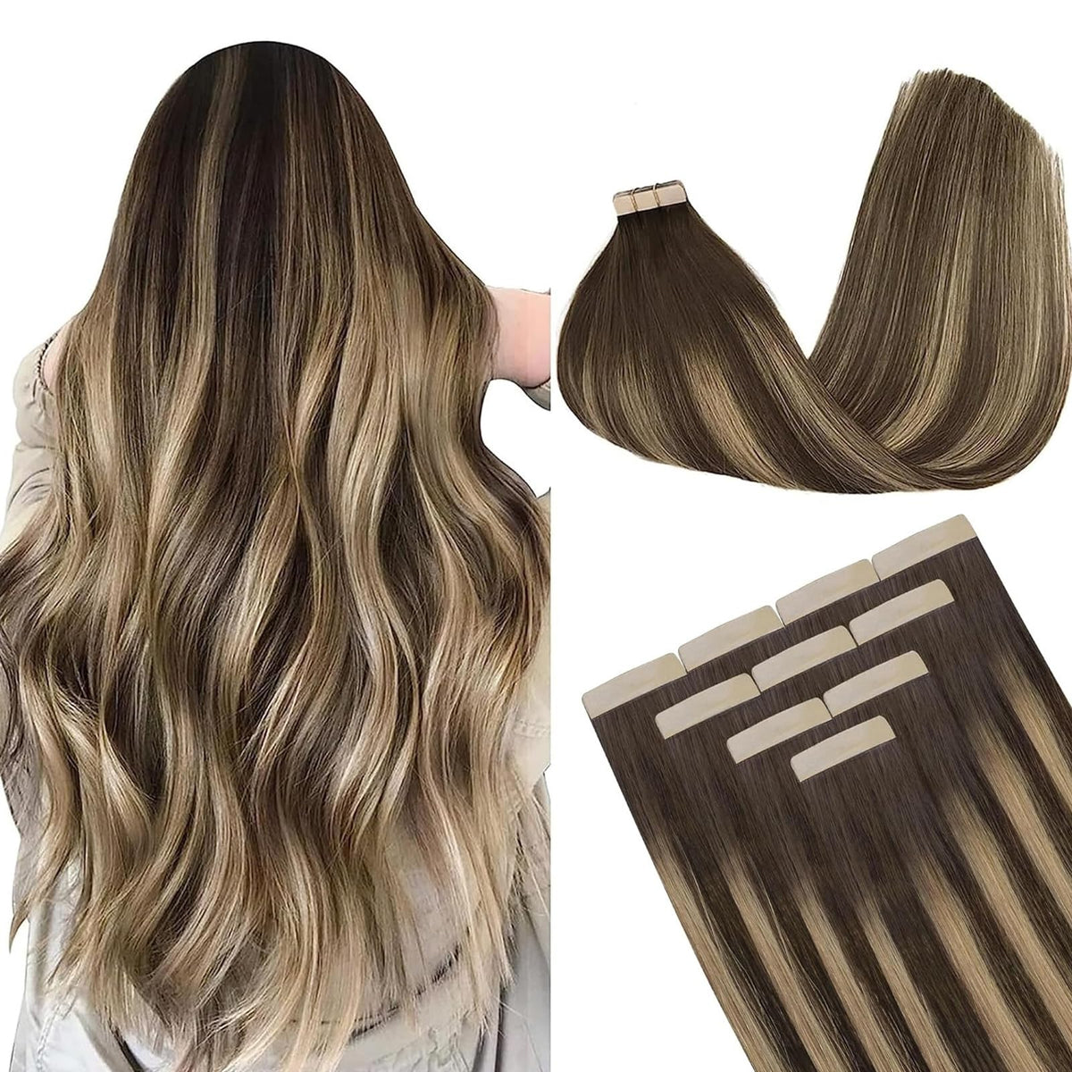 Extensions capillaires DOORES 100% cheveux humains en paquet