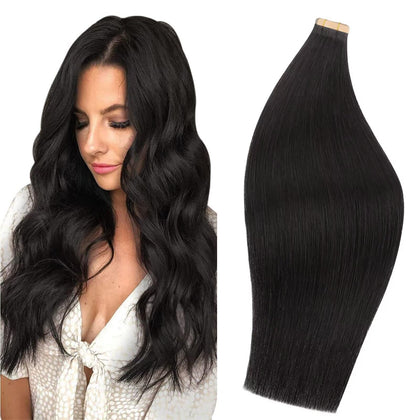 Extensions capillaires DOORES adhésives 80g en couleur balayage