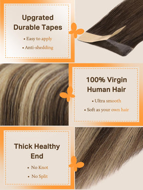 Extensions capillaires DOORES de couleur balayage