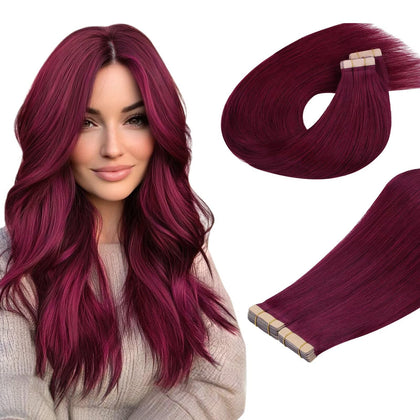 Extensions capillaires DOORES en cheveux humains, paquet de 20 pièces
