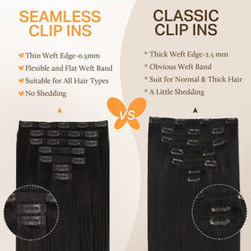 Extensions capillaires DOORES en cheveux Remy, texture douce