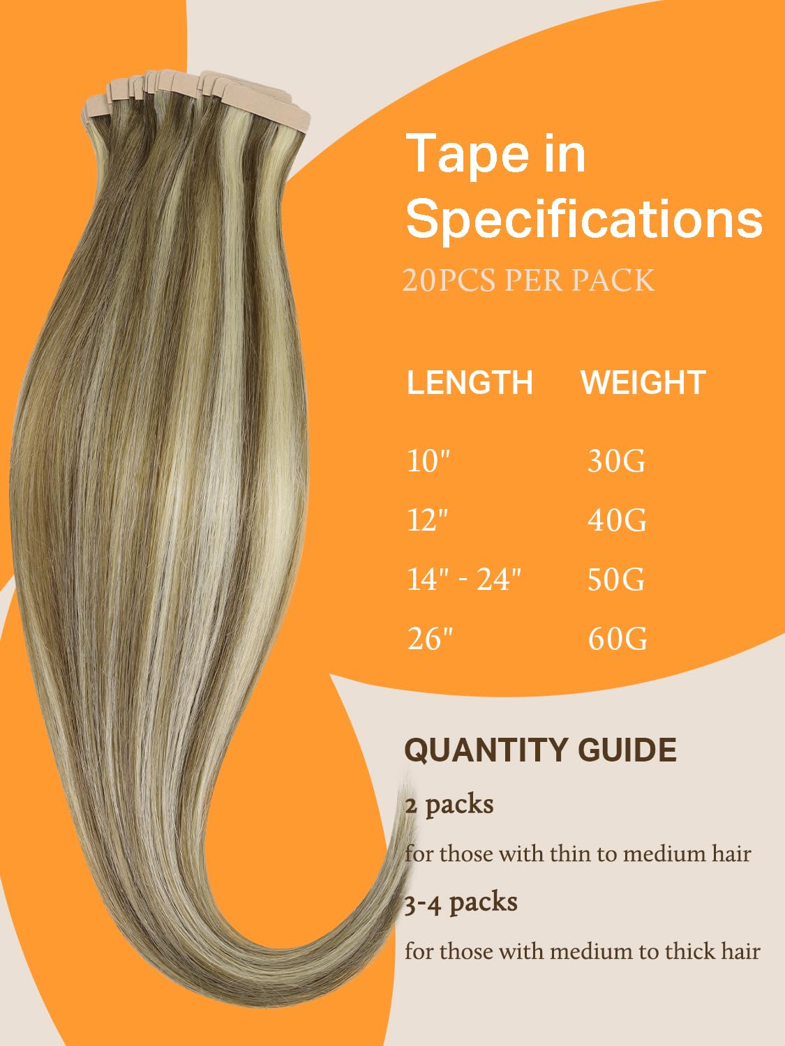 Extensions capillaires DOORES installées sur des cheveux naturels