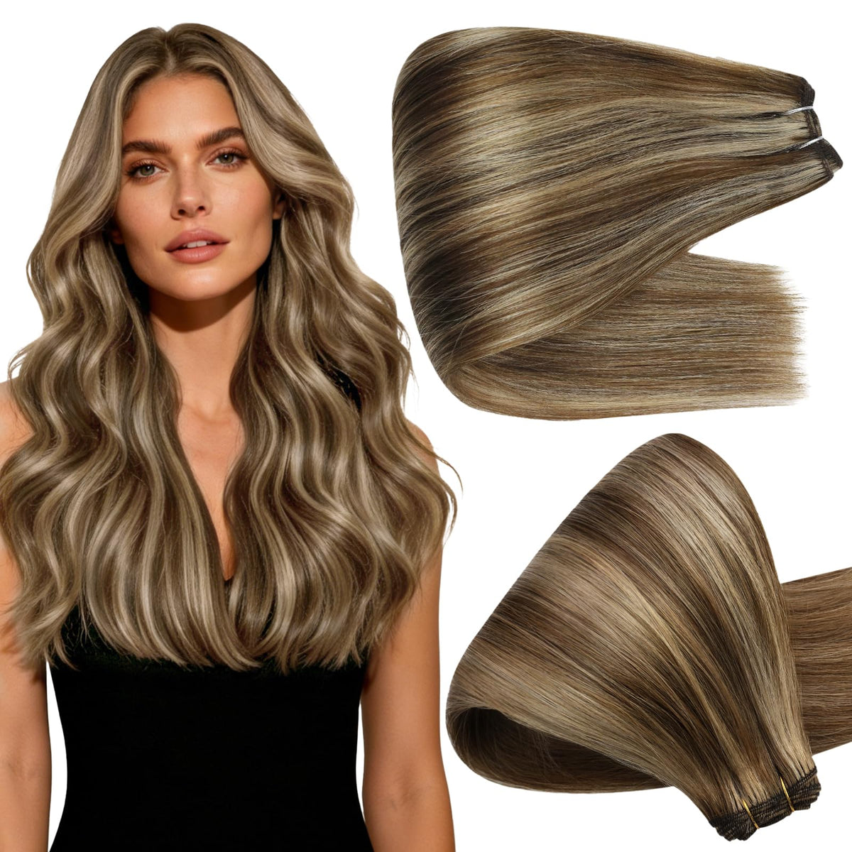 Extensions capillaires Full Shine 24 pouces couleur noire